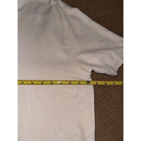 Tommy Bahama Men's Grapefruit Silk Polo Shirt Size XXL - Picture 4 of 8